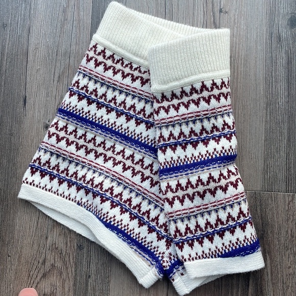 RAG & BONE Willow Wool Fair Isle Hot Short - Picture 10 of 10